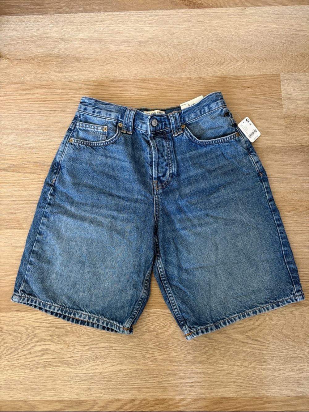 We The Free Men's Denim Shorts - Blue